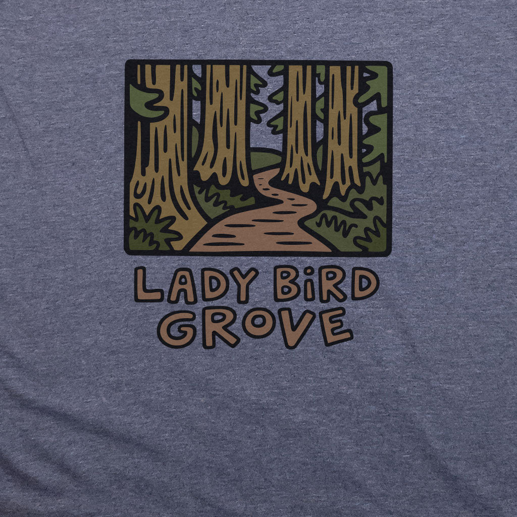 Lady Bird Grove Trail T-Shirt Adventure and Outdoors Themed T-Shirt