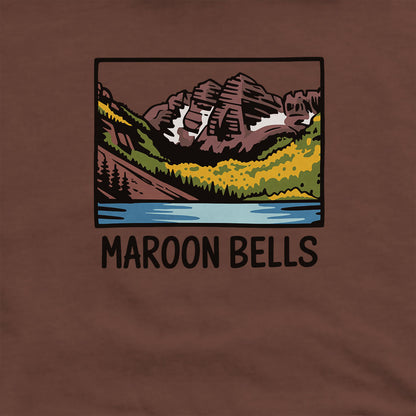 Maroon Bells Hoodie Adventure and Outdoors Themed Hoodie