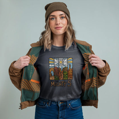 The Mighty 5 T-Shirt Adventure and Outdoors Themed T-Shirt