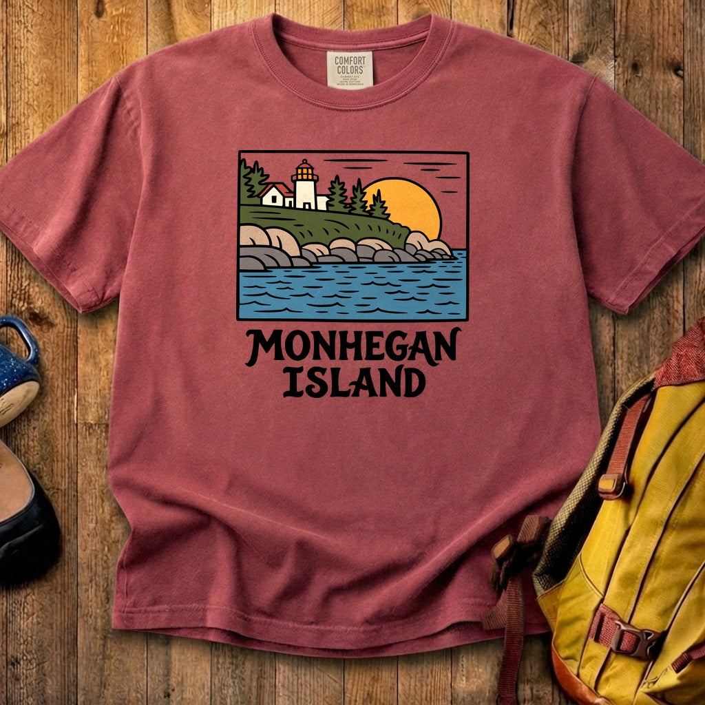 Monhegan Island Cotton T-Shirt