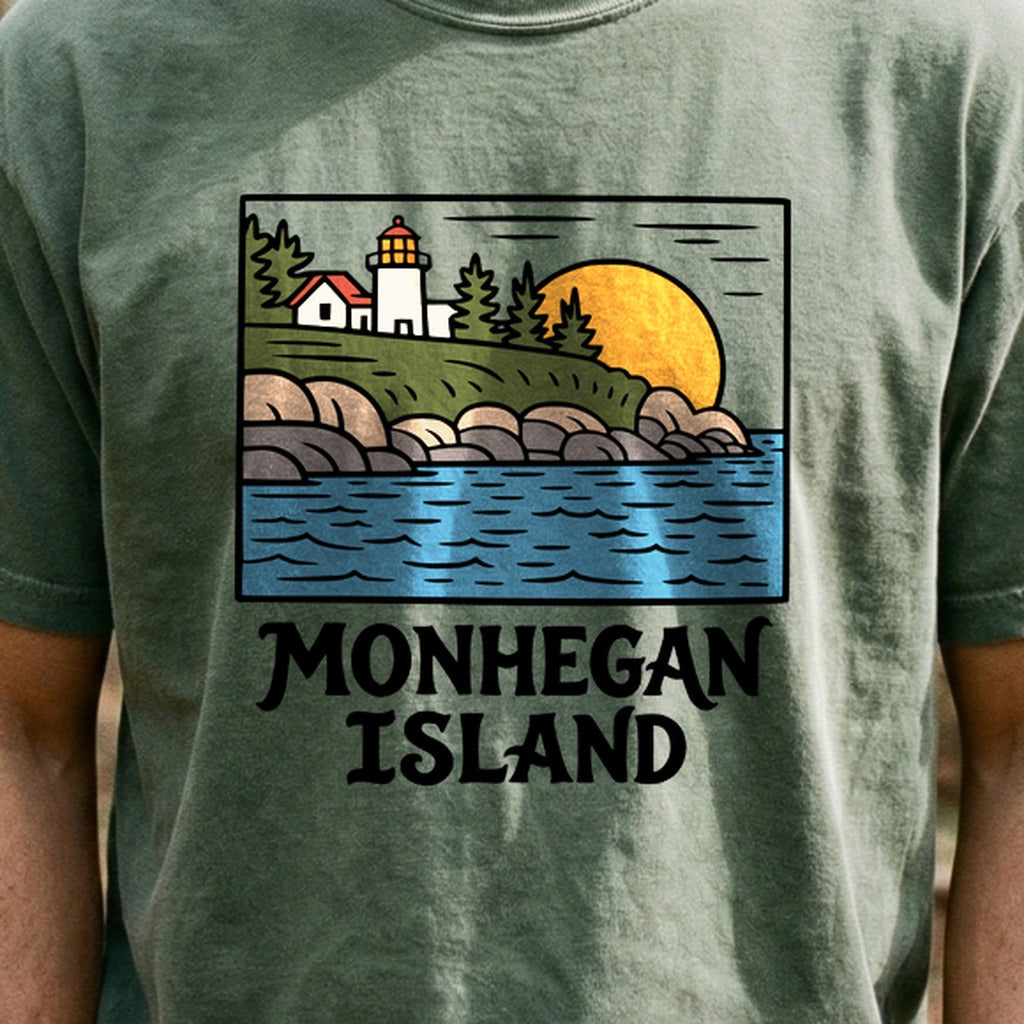 Monhegan Island Cotton T-Shirt