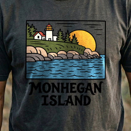Monhegan Island Cotton T-Shirt