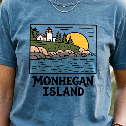 Monhegan Island Cotton T-Shirt