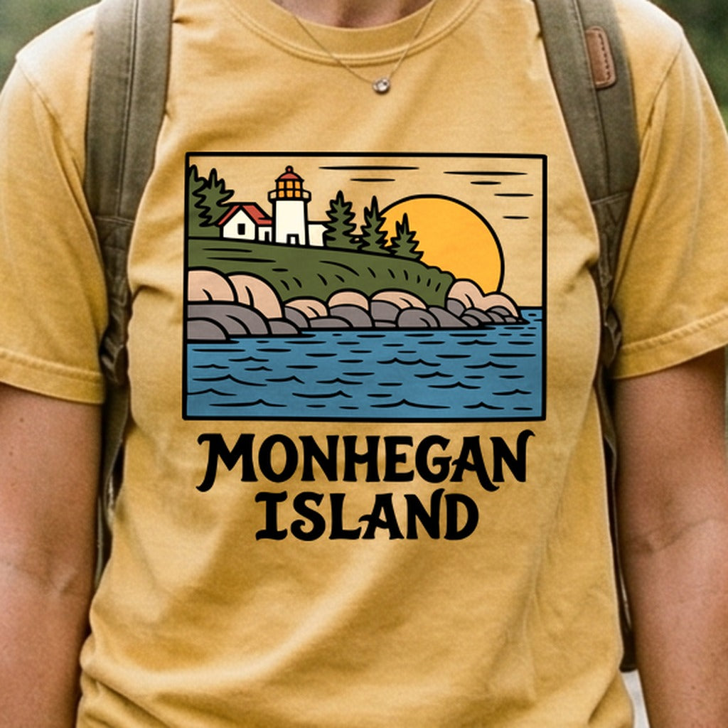 Monhegan Island Cotton T-Shirt