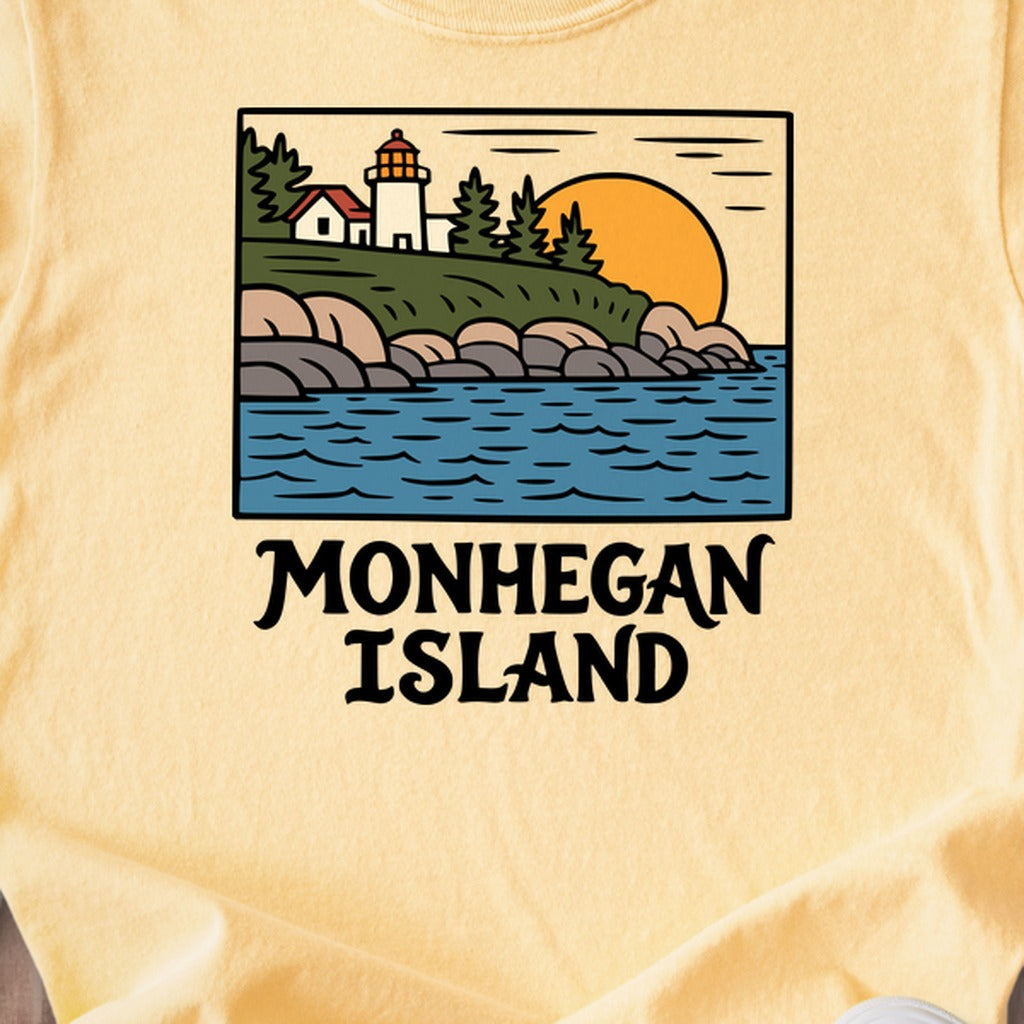 Monhegan Island Kids Cotton T-Shirt