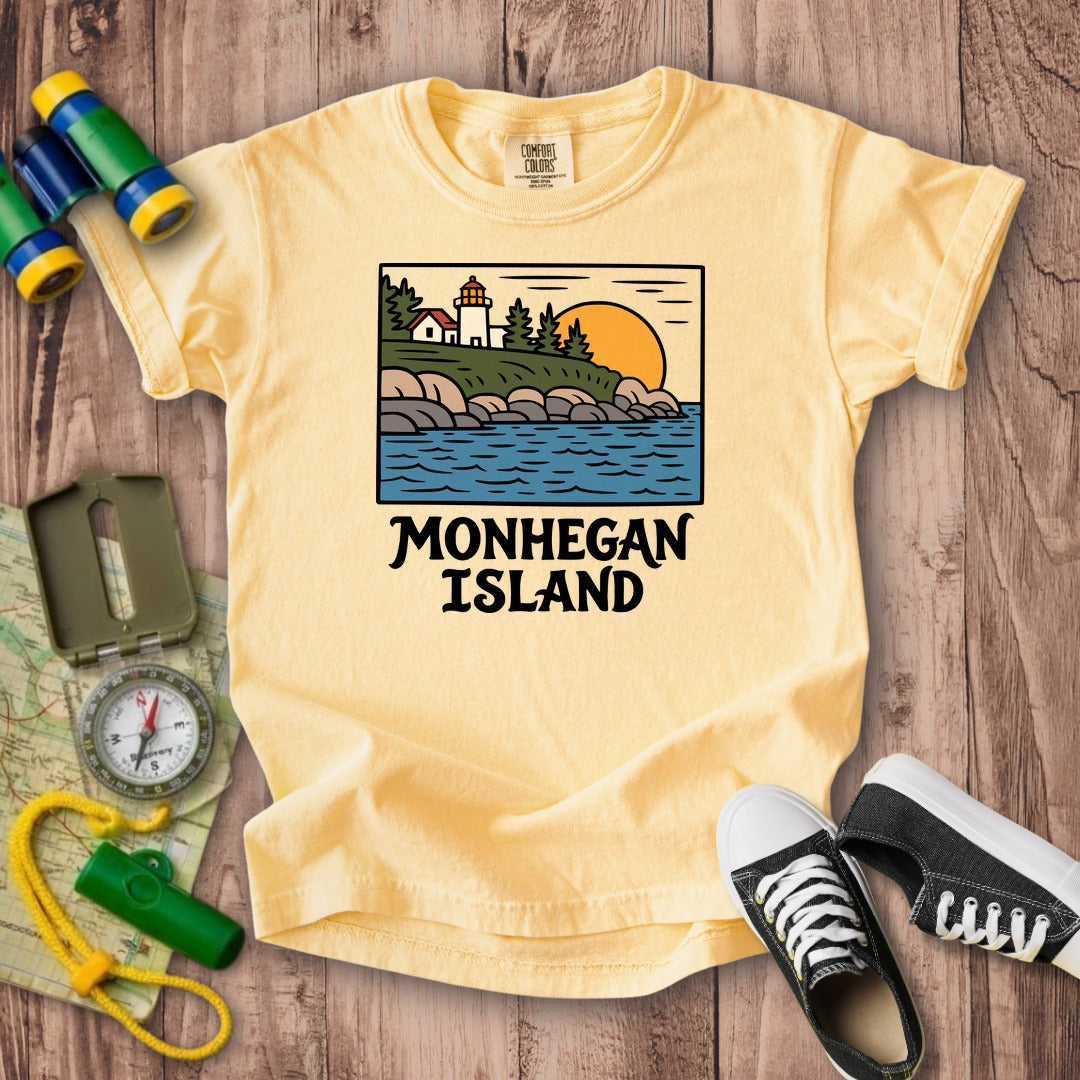 Monhegan Island Kids Cotton T-Shirt