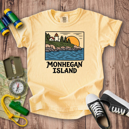Monhegan Island Kids Cotton T-Shirt