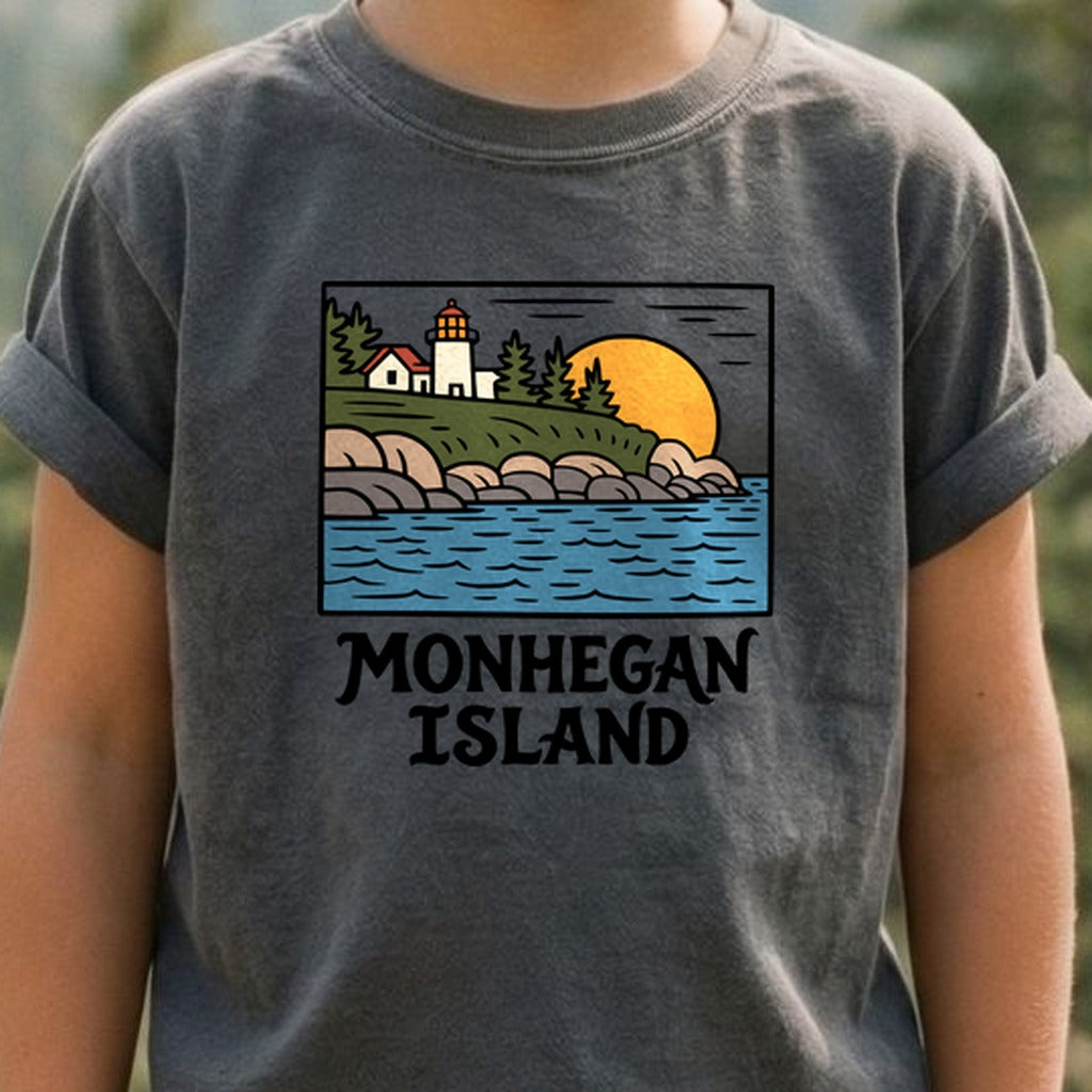 Monhegan Island Kids Cotton T-Shirt