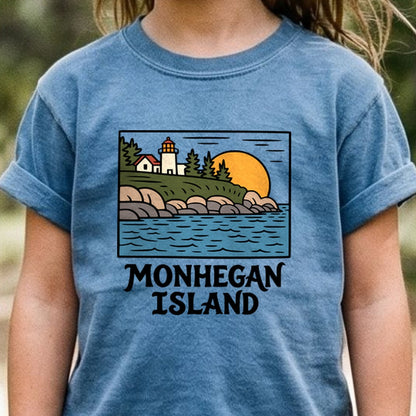 Monhegan Island Kids Cotton T-Shirt