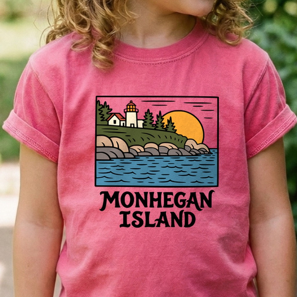 Monhegan Island Kids Cotton T-Shirt