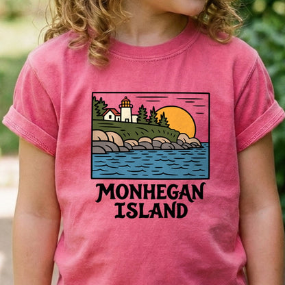 Monhegan Island Kids Cotton T-Shirt