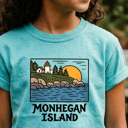 Monhegan Island Kids Cotton T-Shirt