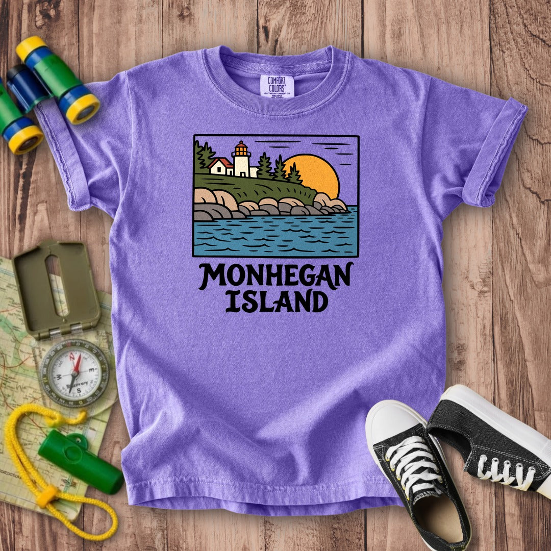 Monhegan Island Kids Cotton T-Shirt