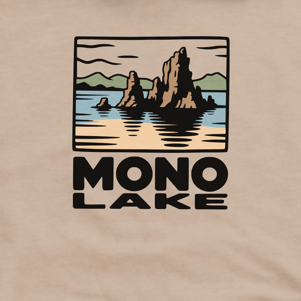 Mono Lake Crewneck Sweatshirt Adventure and Outdoors Themed Sweatshirt