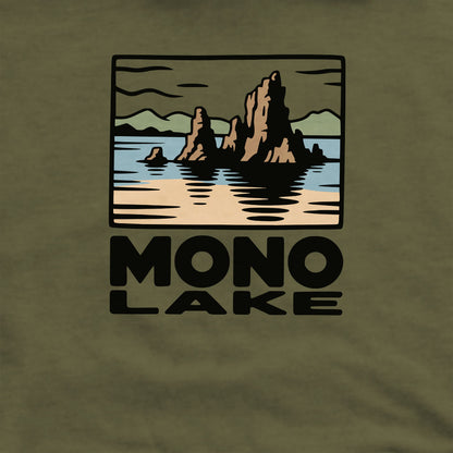Mono Lake Crewneck Sweatshirt Adventure and Outdoors Themed Sweatshirt