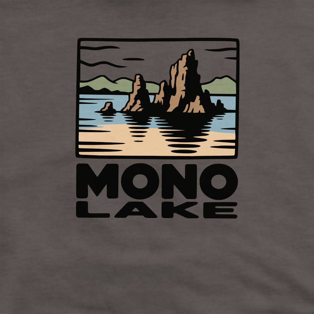 Mono Lake Crewneck Sweatshirt Adventure and Outdoors Themed Sweatshirt