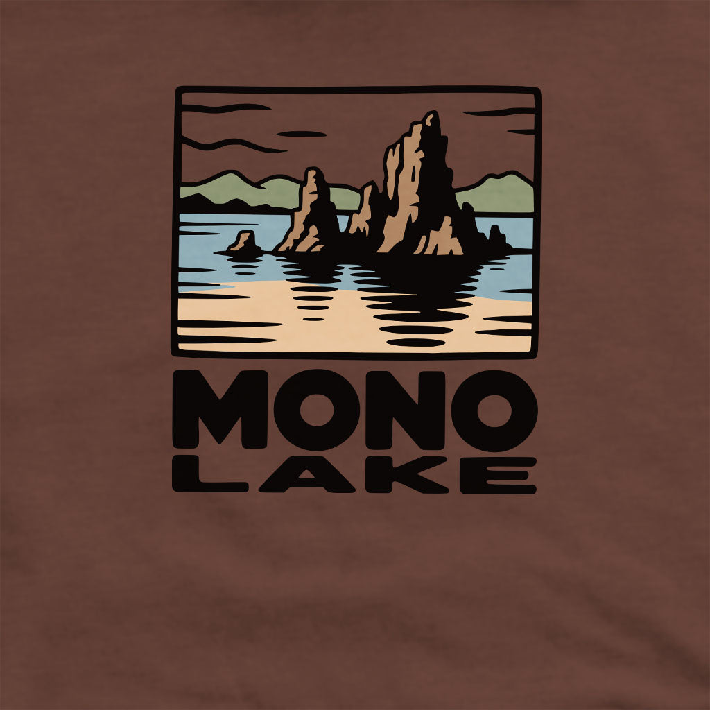 Mono Lake Crewneck Sweatshirt Adventure and Outdoors Themed Sweatshirt