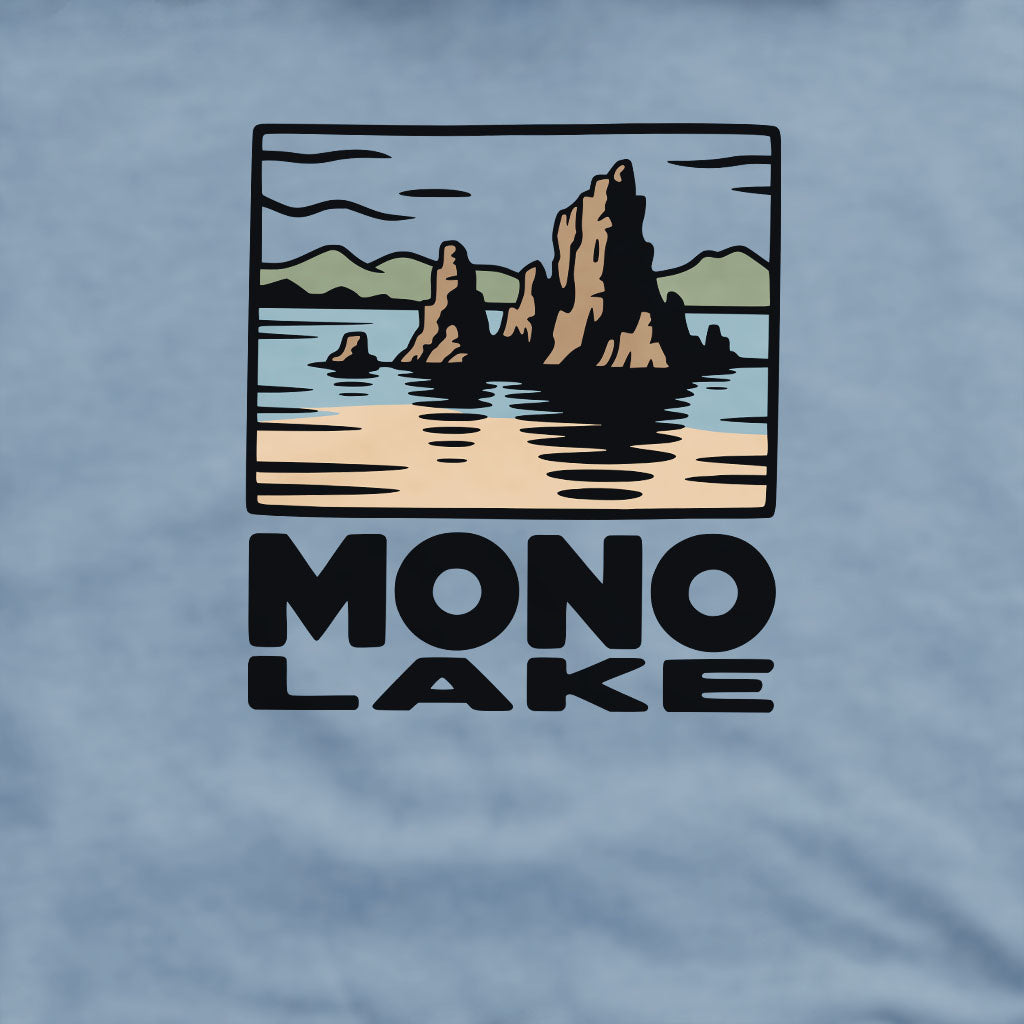 Mono Lake Crewneck Sweatshirt Adventure and Outdoors Themed Sweatshirt