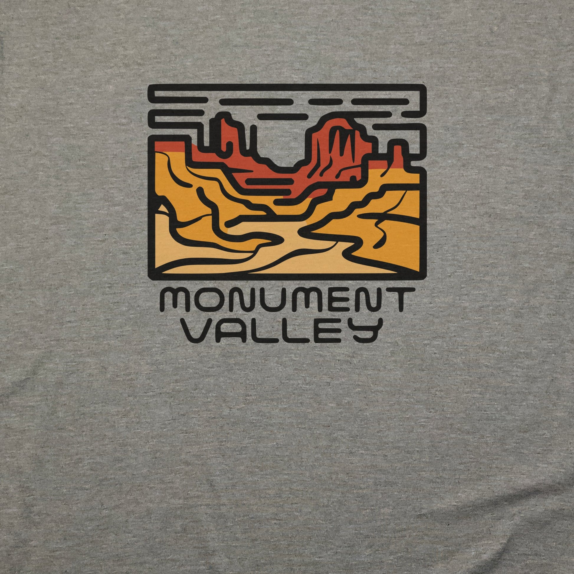 Monument Valley T-Shirt Adventure and Outdoors Themed T-Shirt