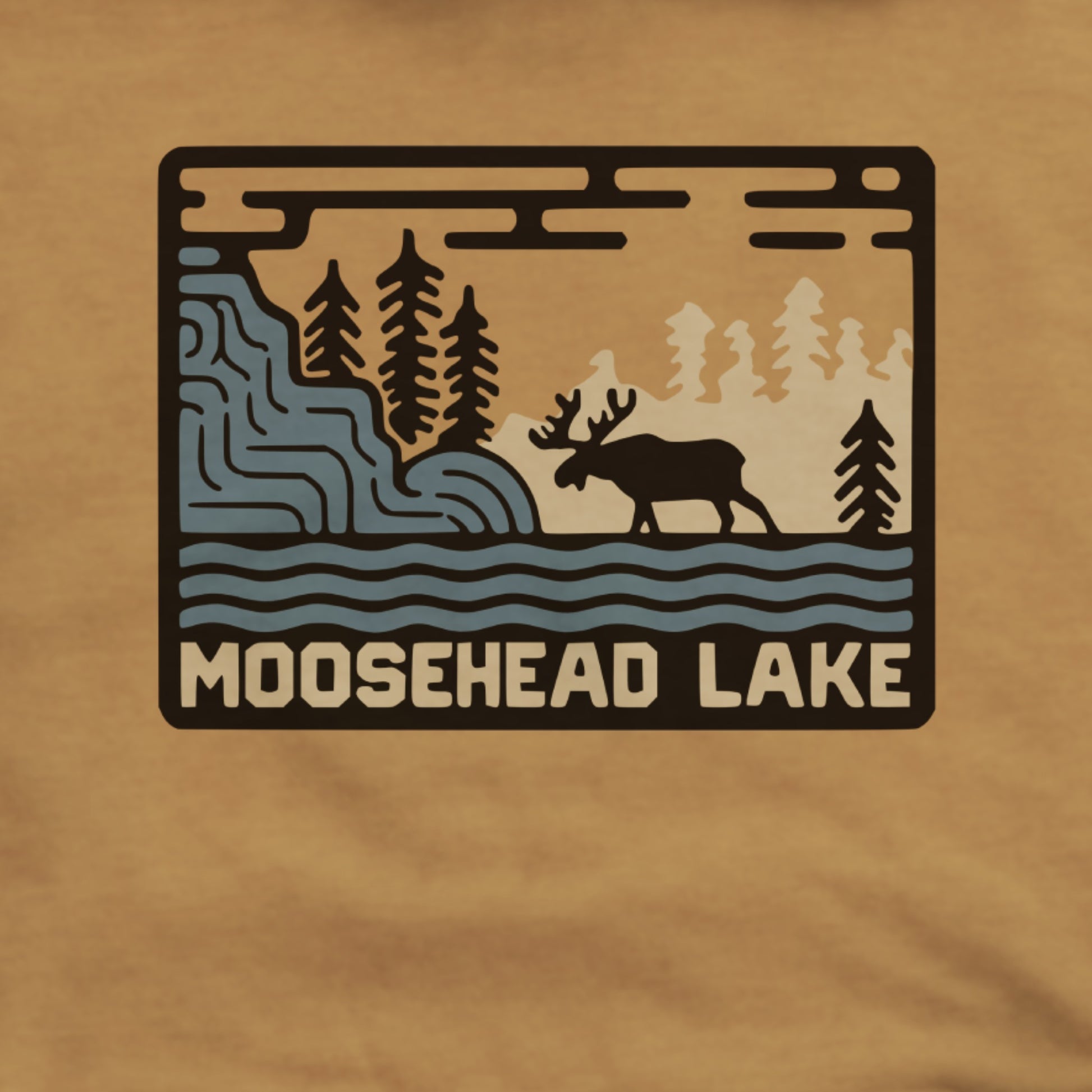 Moosehead Lake Hoodie Adventure and Outdoors Themed Hoodie