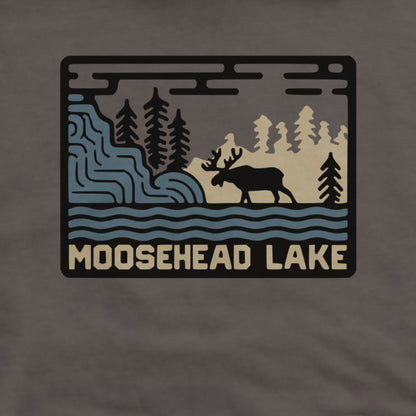 Moosehead Lake Hoodie Adventure and Outdoors Themed Hoodie