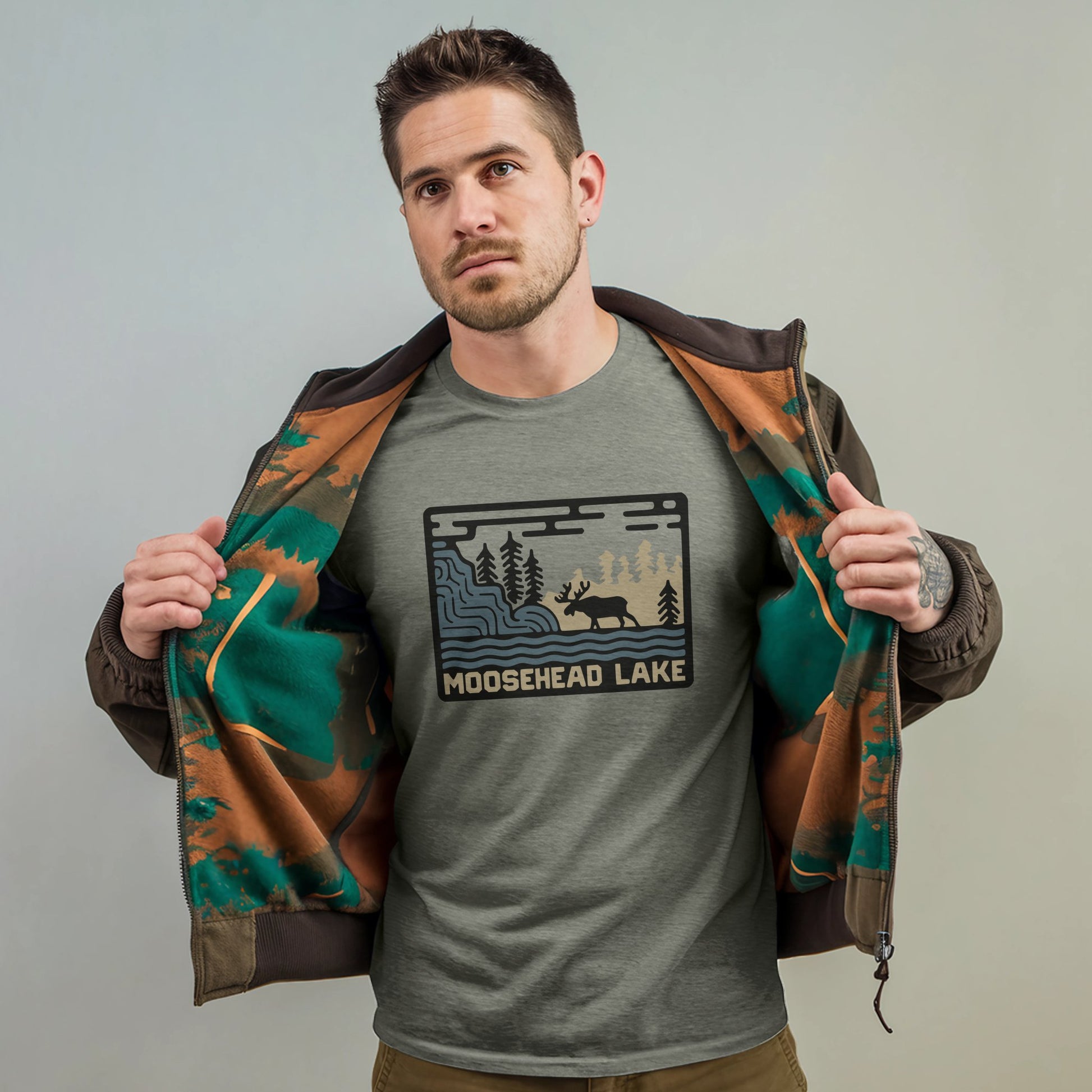 Moosehead Lake T-Shirt Adventure and Outdoors Themed T-Shirt
