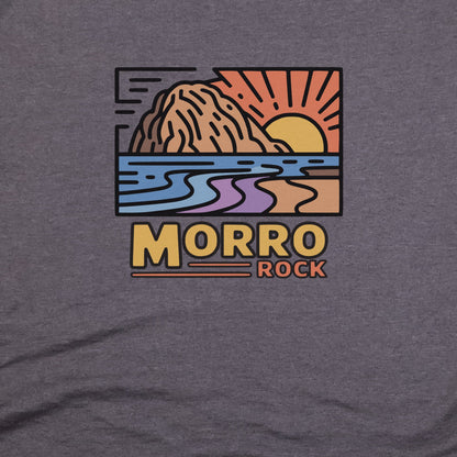 Morro Rock T-Shirt Adventure and Outdoors Themed T-Shirt