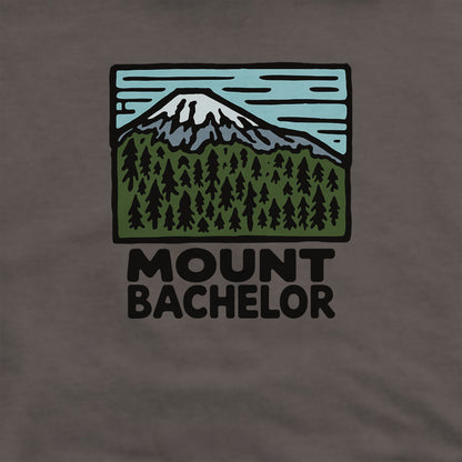 Mount Bachelor Hoodie Adventure and Outdoors Themed Hoodie