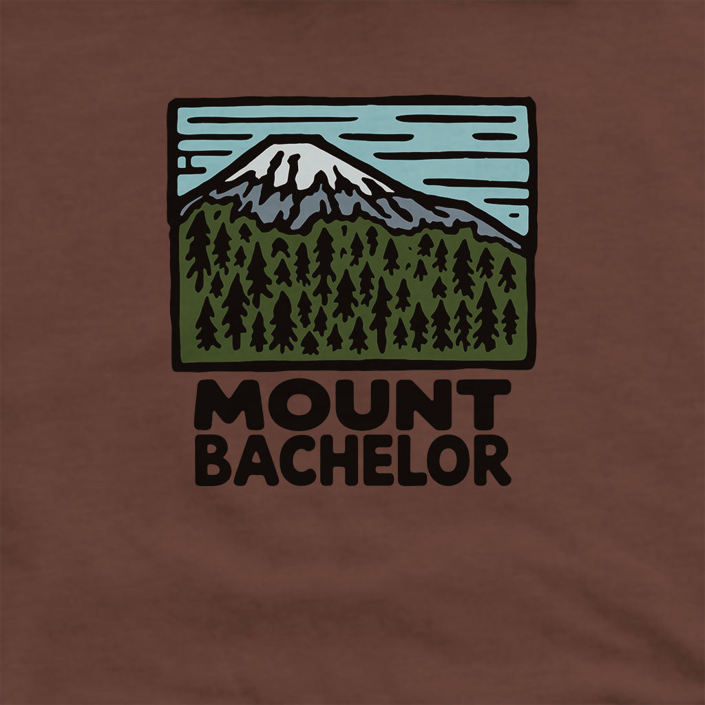 Mount Bachelor Hoodie Adventure and Outdoors Themed Hoodie