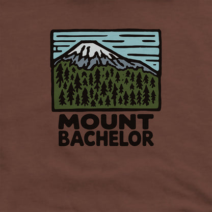 Mount Bachelor Hoodie Adventure and Outdoors Themed Hoodie