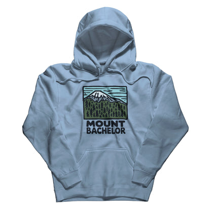 Mount Bachelor Hoodie Adventure and Outdoors Themed Hoodie