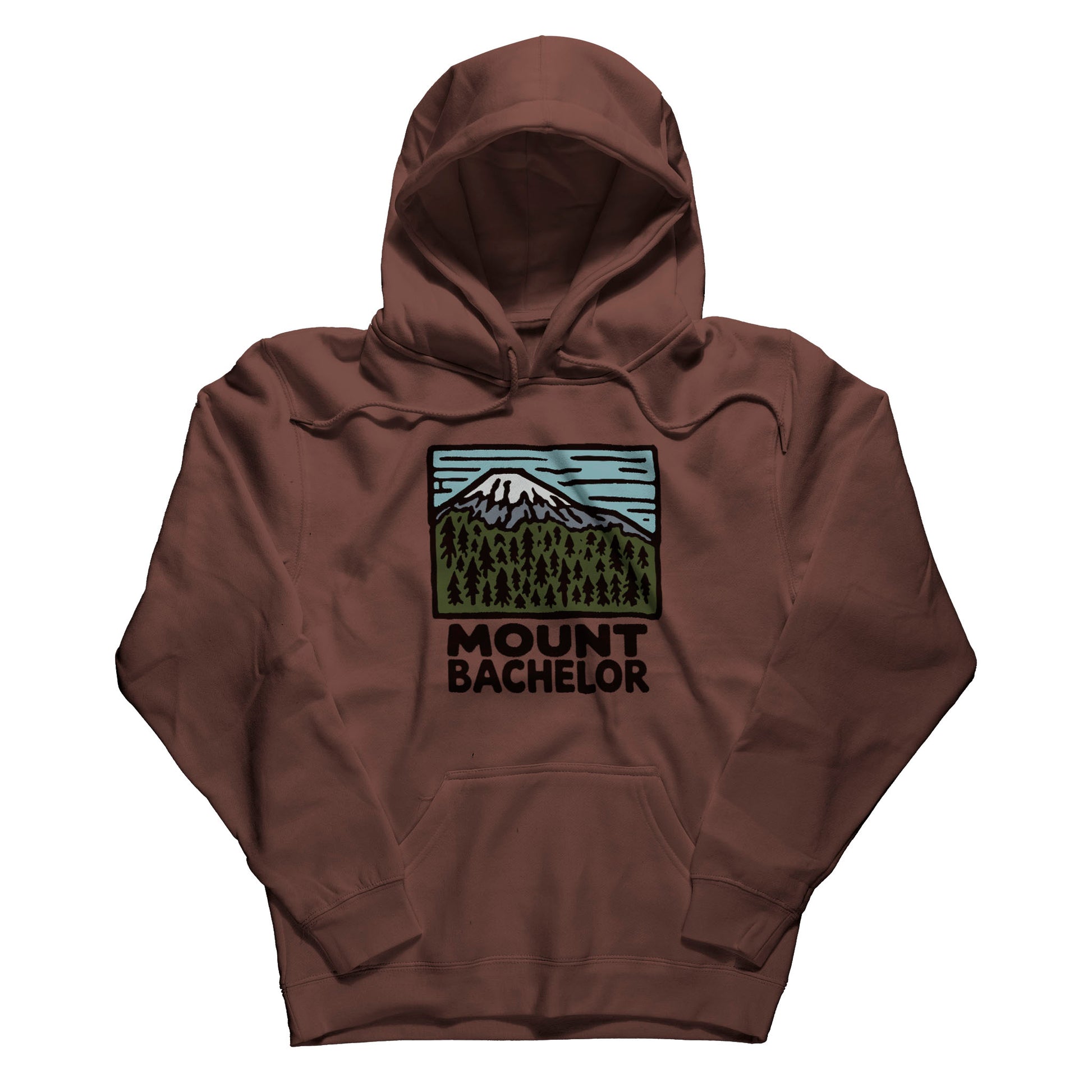 Mount Bachelor Hoodie Adventure and Outdoors Themed Hoodie