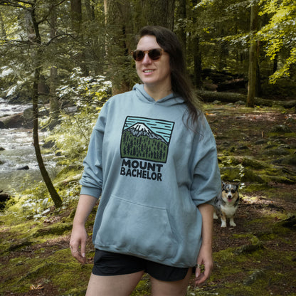 Mount Bachelor Hoodie Adventure and Outdoors Themed Hoodie