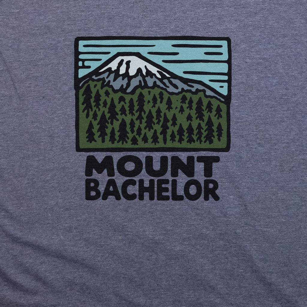 Mount Bachelor T-Shirt Adventure and Outdoors Themed T-Shirt