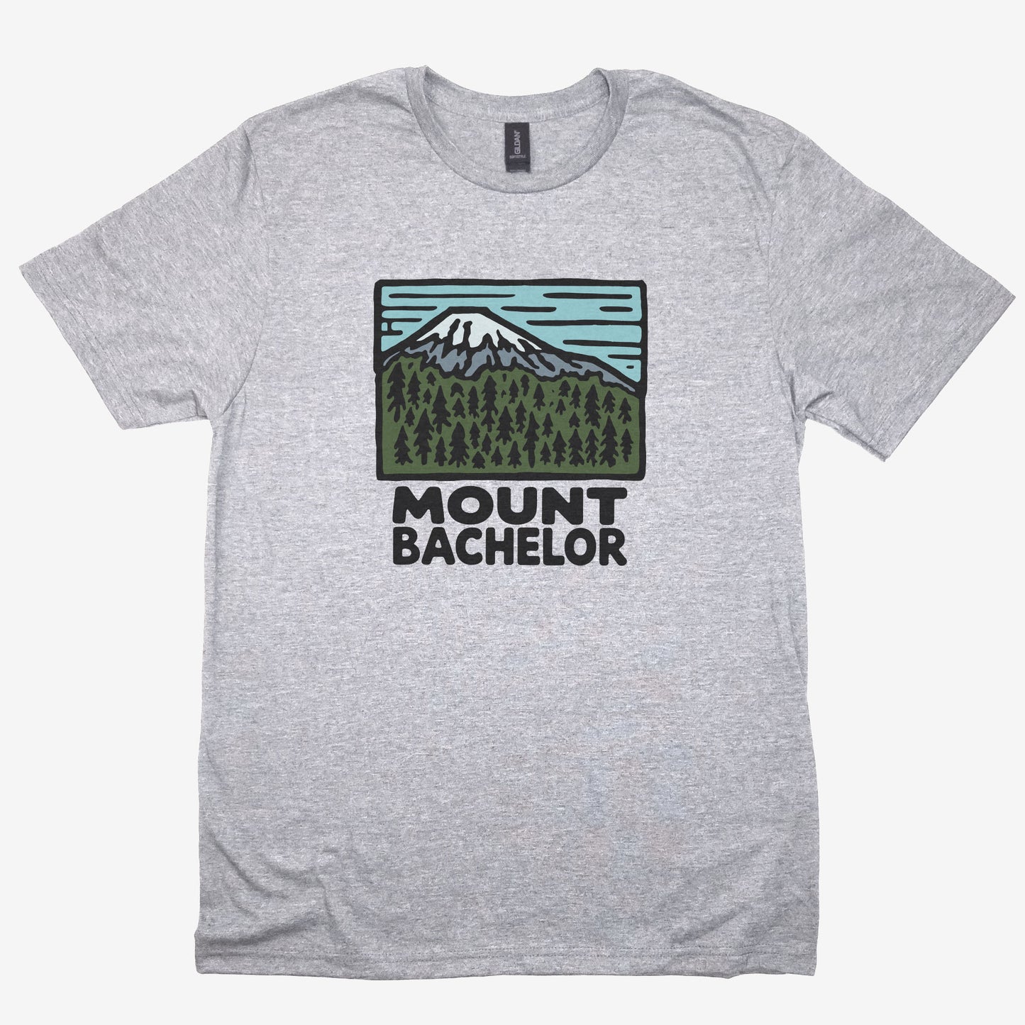 Mount Bachelor T-Shirt Adventure and Outdoors Themed T-Shirt