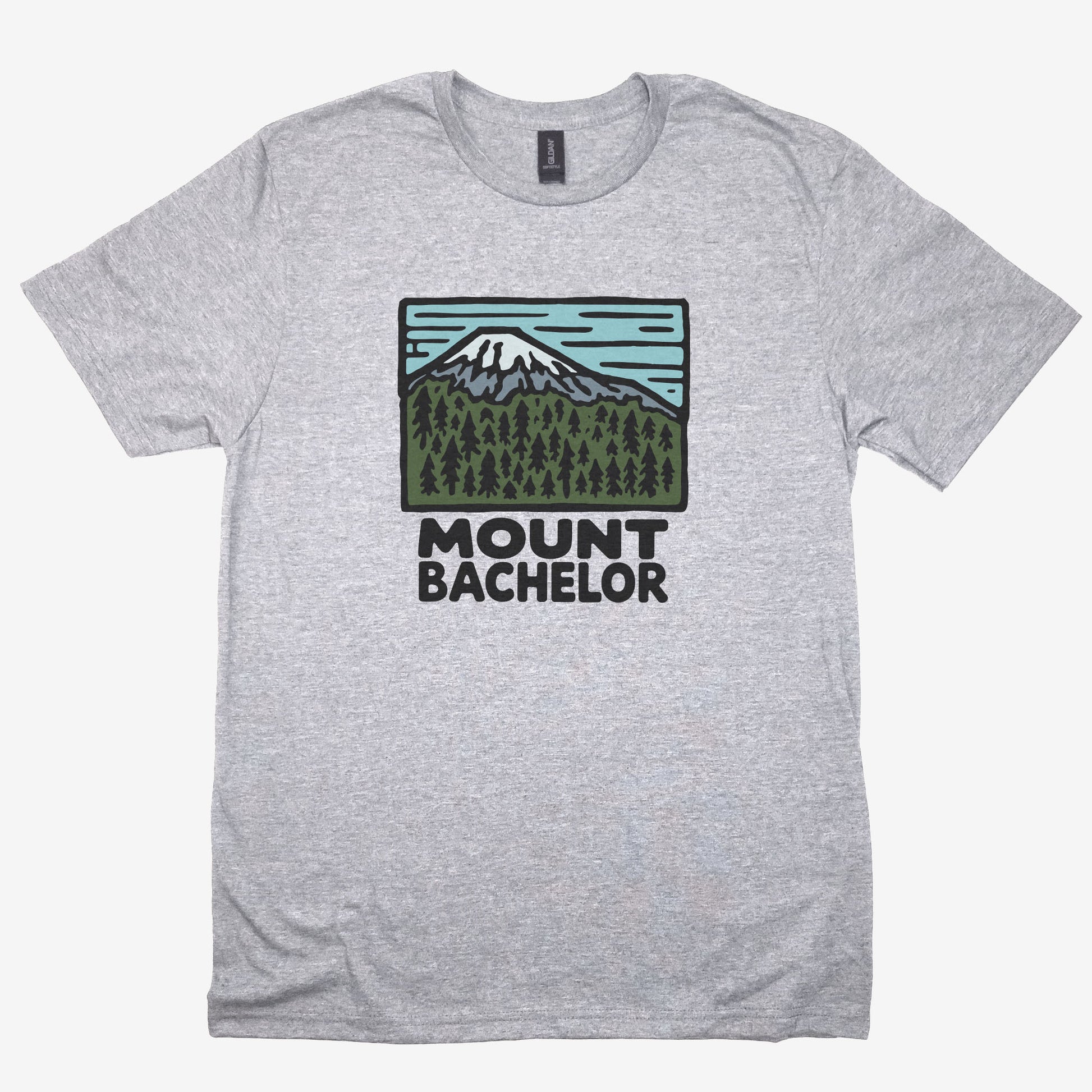 Mount Bachelor T-Shirt Adventure and Outdoors Themed T-Shirt