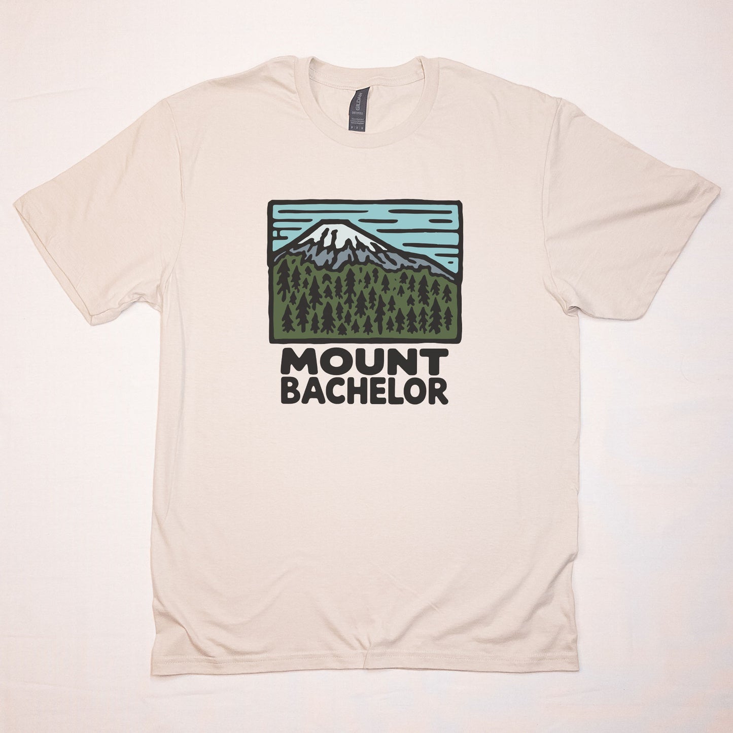 Mount Bachelor T-Shirt Adventure and Outdoors Themed T-Shirt