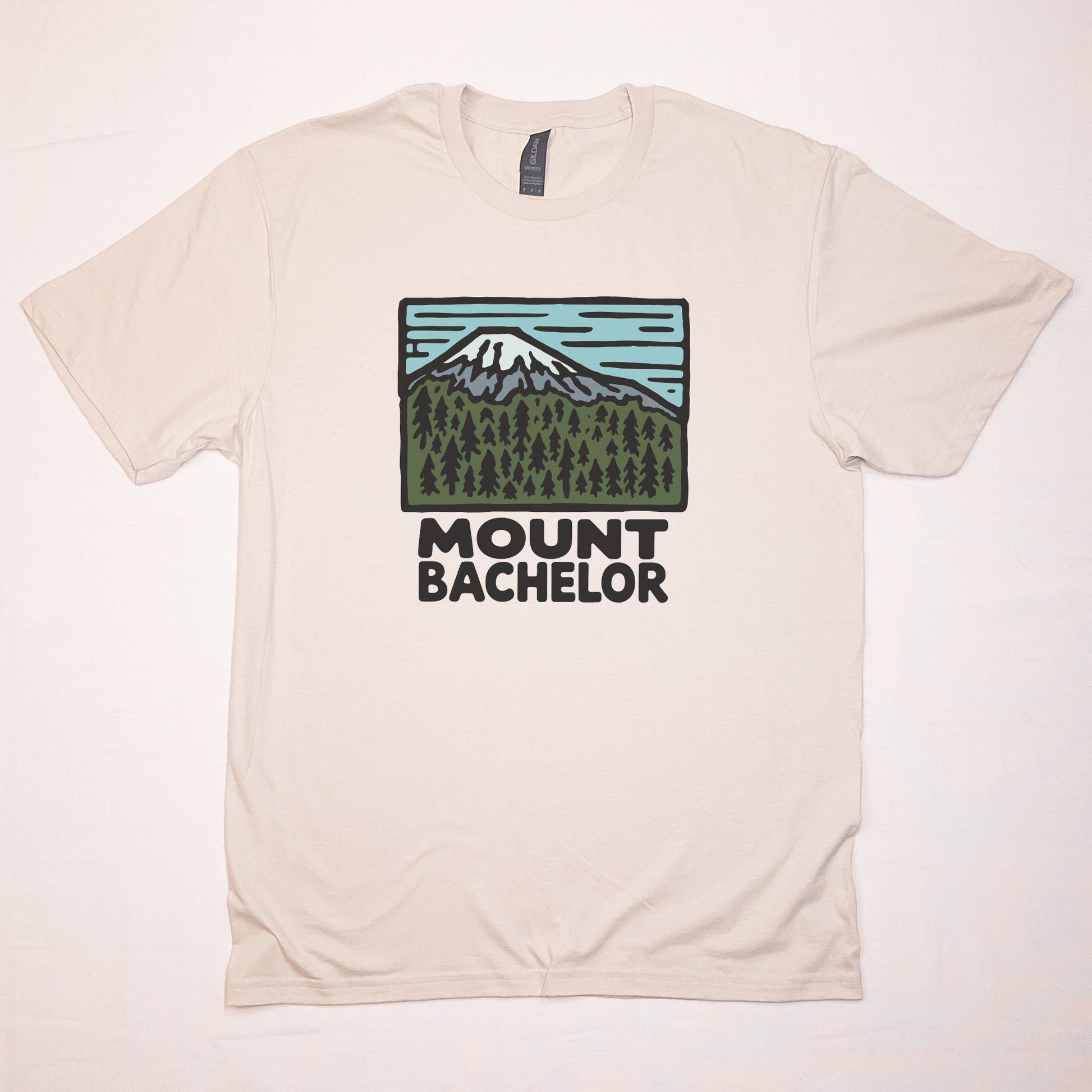 Mount Bachelor T-Shirt Adventure and Outdoors Themed T-Shirt