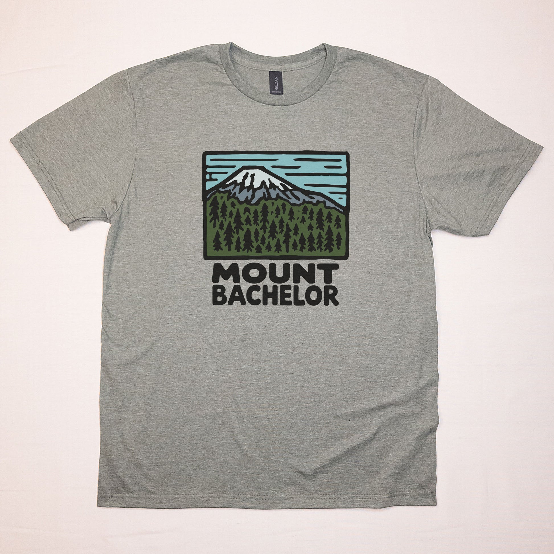 Mount Bachelor T-Shirt Adventure and Outdoors Themed T-Shirt
