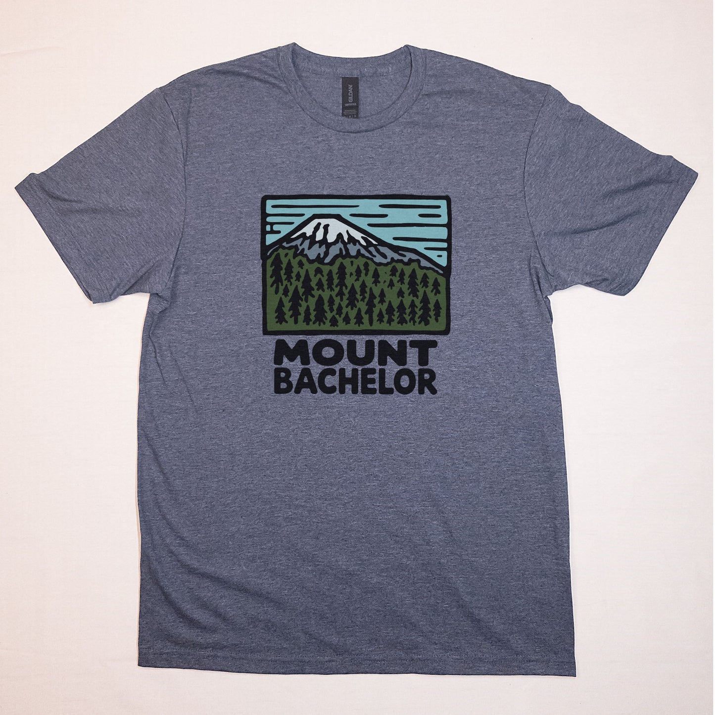Mount Bachelor T-Shirt Adventure and Outdoors Themed T-Shirt