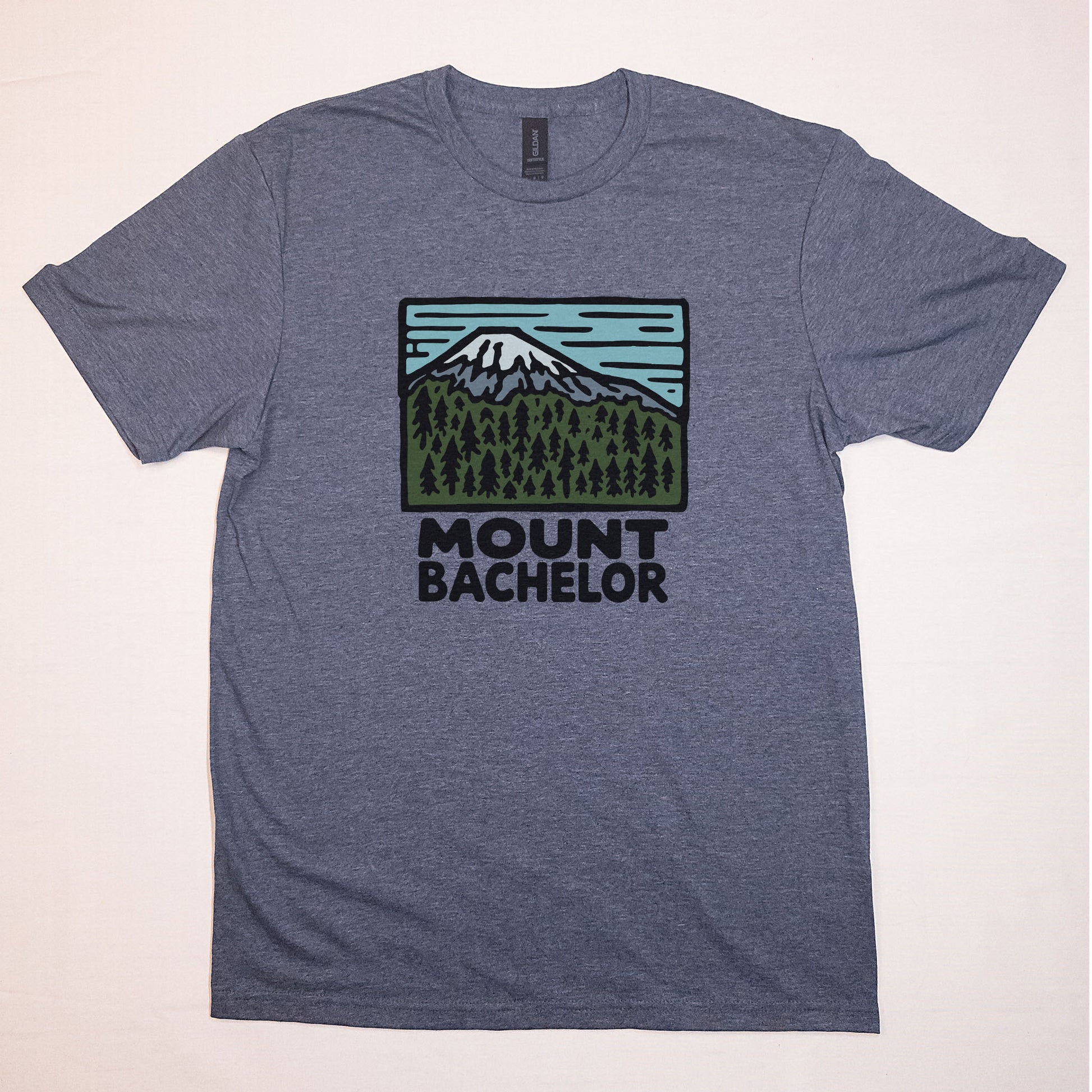 Mount Bachelor T-Shirt Adventure and Outdoors Themed T-Shirt