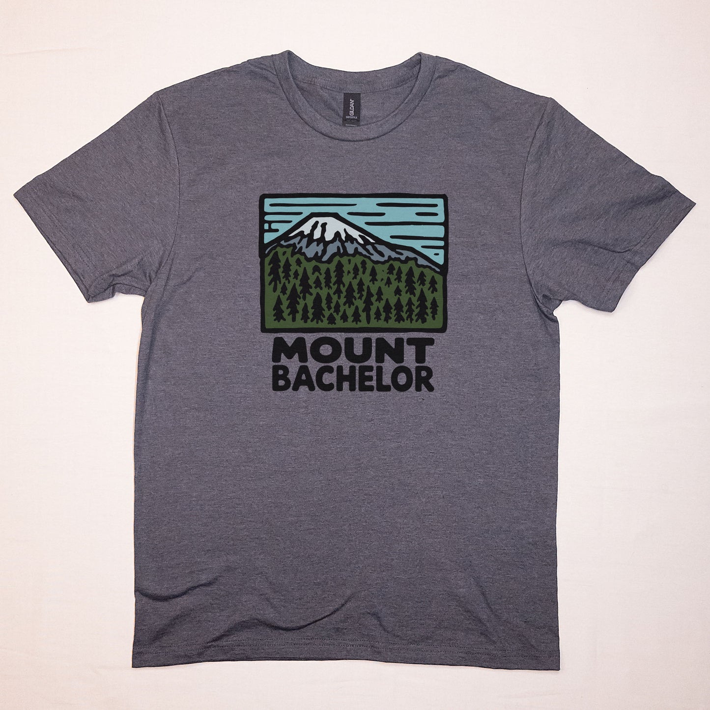 Mount Bachelor T-Shirt Adventure and Outdoors Themed T-Shirt