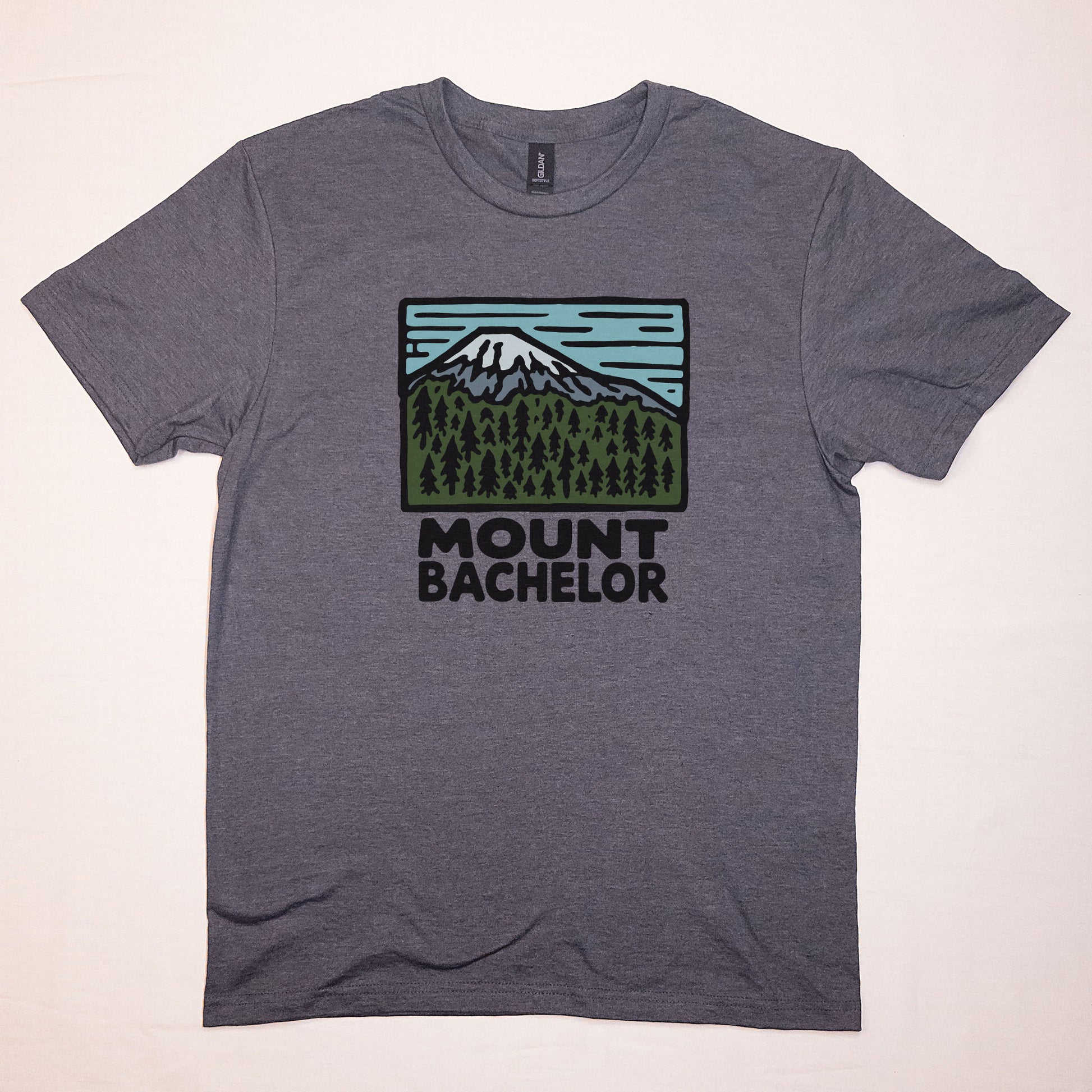 Mount Bachelor T-Shirt Adventure and Outdoors Themed T-Shirt