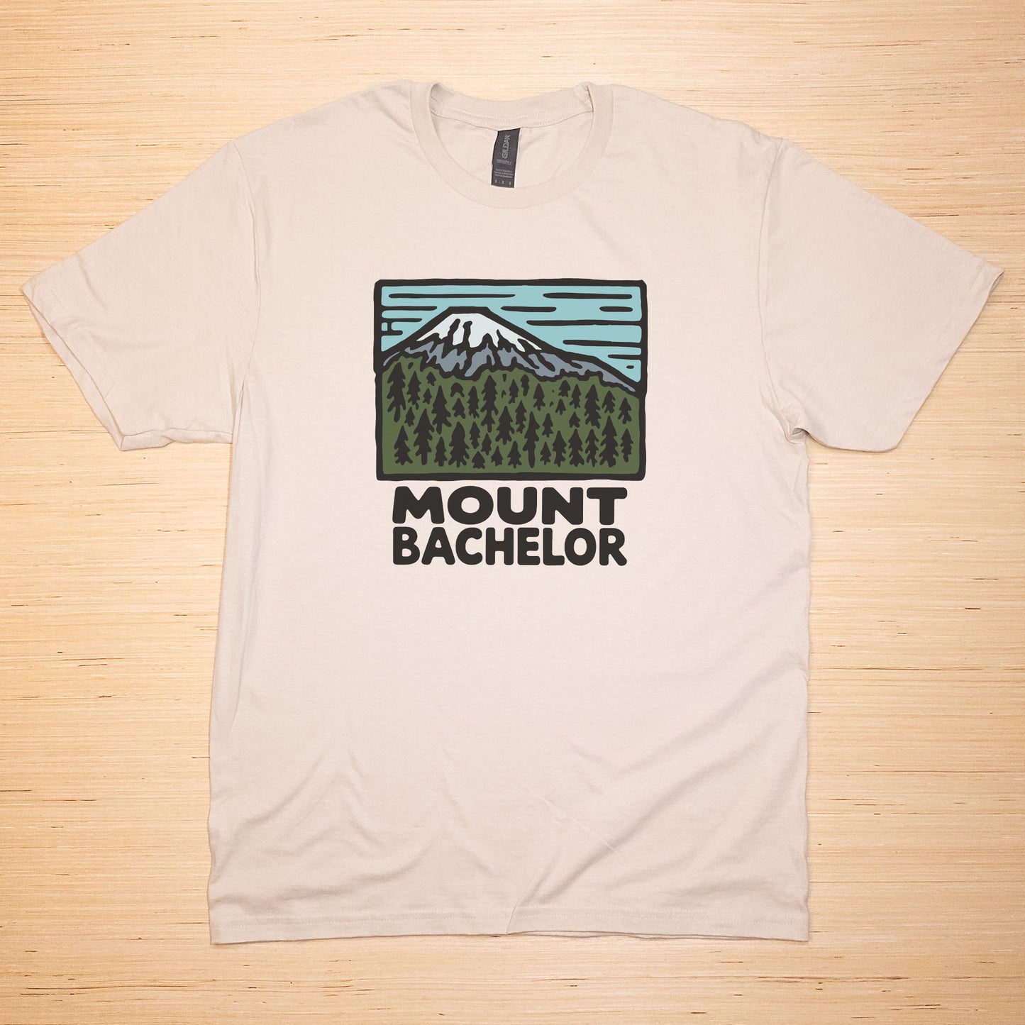 Mount Bachelor T-Shirt Adventure and Outdoors Themed T-Shirt