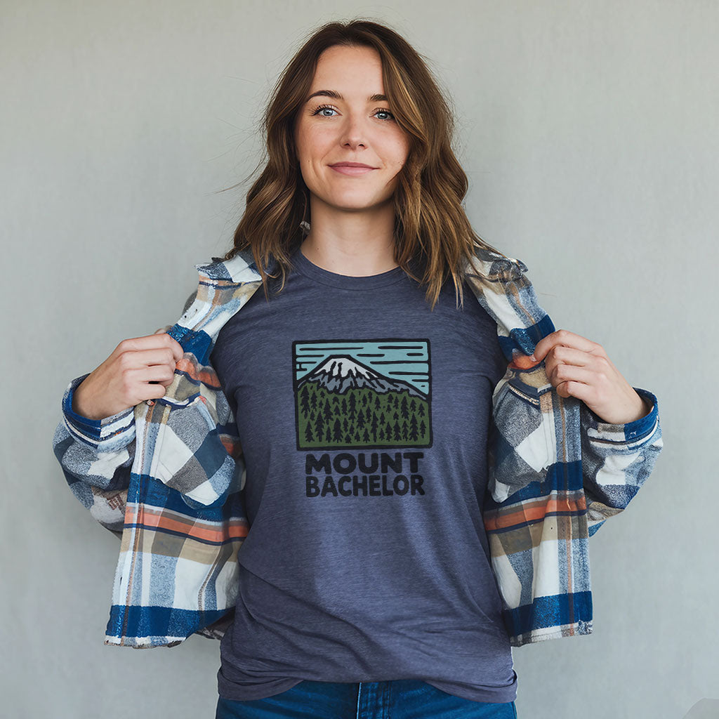 Mount Bachelor T-Shirt Adventure and Outdoors Themed T-Shirt