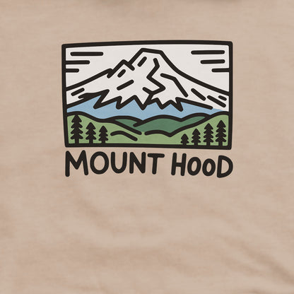 Mount Hood Hoodie Adventure and Outdoors Themed Hoodie