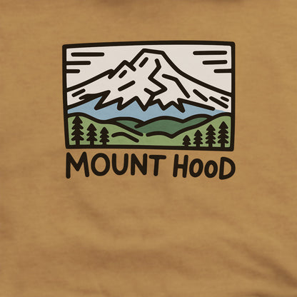 Mount Hood Hoodie Adventure and Outdoors Themed Hoodie