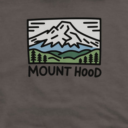 Mount Hood Hoodie Adventure and Outdoors Themed Hoodie