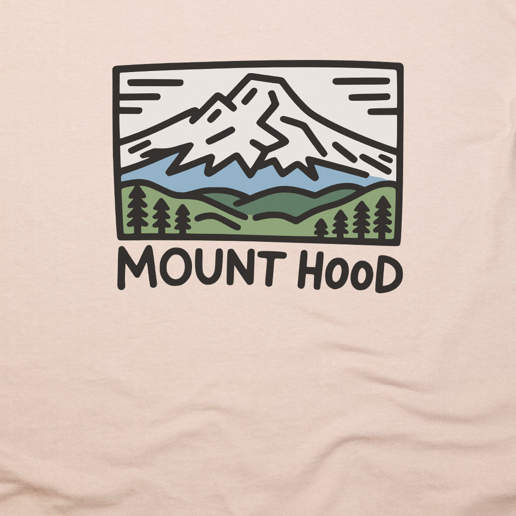 Mount Hood T-Shirt Adventure and Outdoors Themed T-Shirt