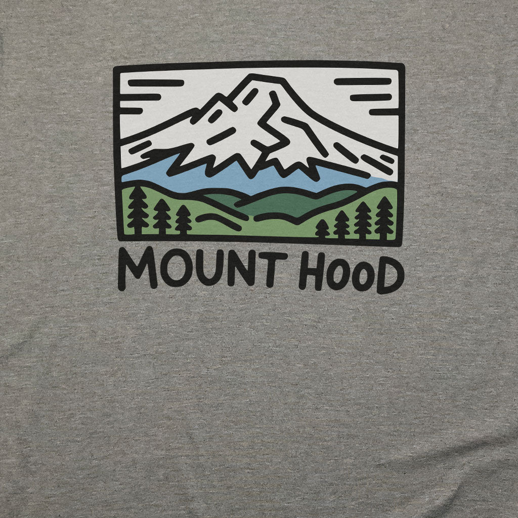 Mount Hood T-Shirt Adventure and Outdoors Themed T-Shirt